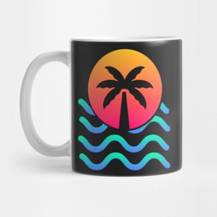 Palm Tree - Aesthetic Vaporwave Vibes Mug